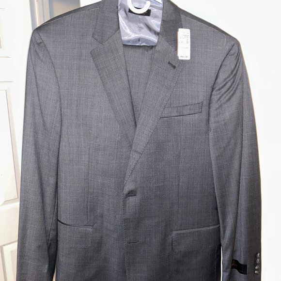 Jos. A. Bank Other - Brand New Men's 41R Grey Plaid Suit